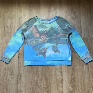 Disney Women’s Bambi Sweatshirt Size Medium